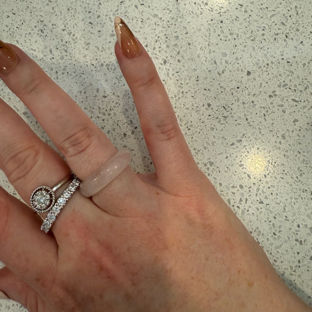 Rose Quartz Ring - Picture 3 of 3